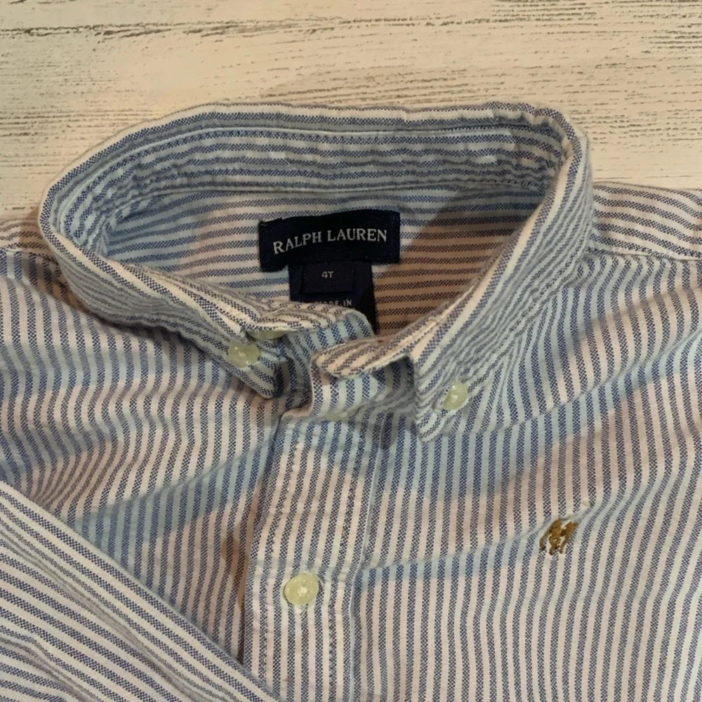 Ralph Lauren/gap blue button down Dress shirts